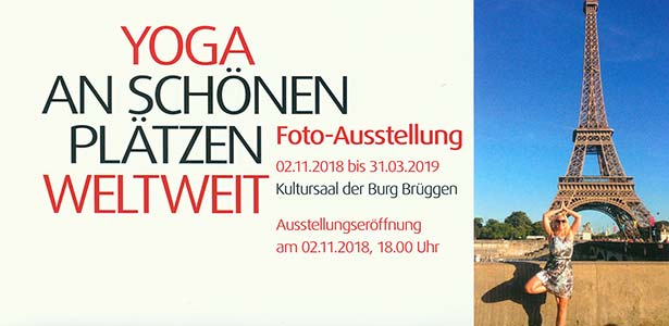 Yoga an schönen Plätzen Weltweit - Foto-Ausstellung - Karana Yoga - Anne Steinhauser